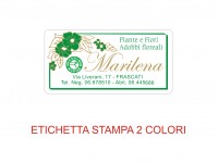 Etichette adesive per fioristi, fiorai e vivaisti (mm 40x20)  (cod.31G)